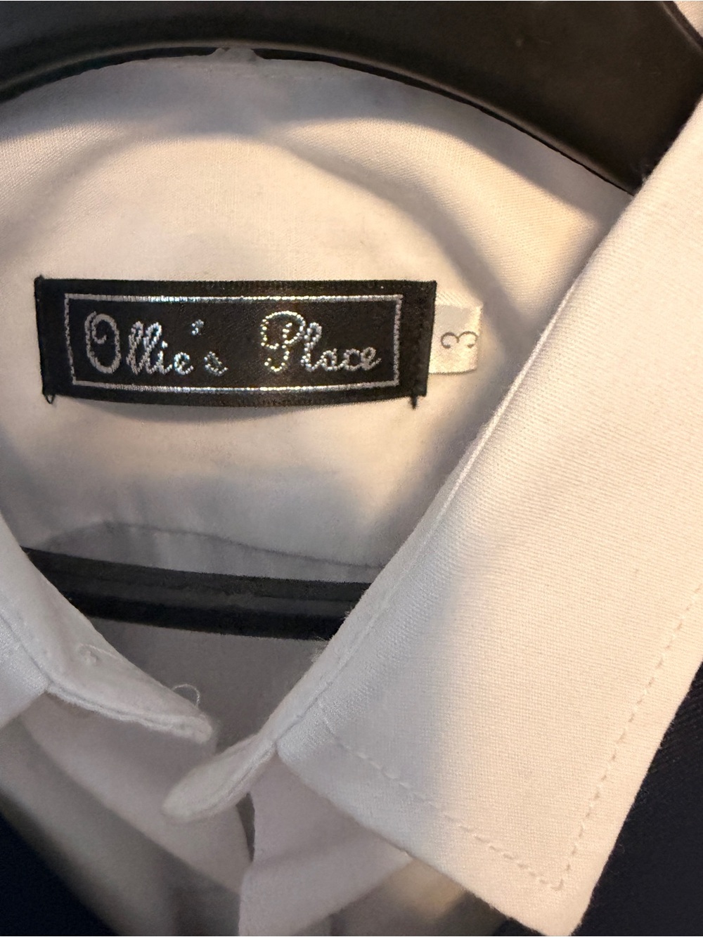 Ollie’s Place Classic White Button-Down Shirt with vest and pants set - NWT - Picture 4 of 5